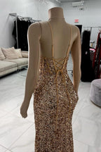 Superbe robe de bal sans manches en tulle à bretelles spaghetti et strass