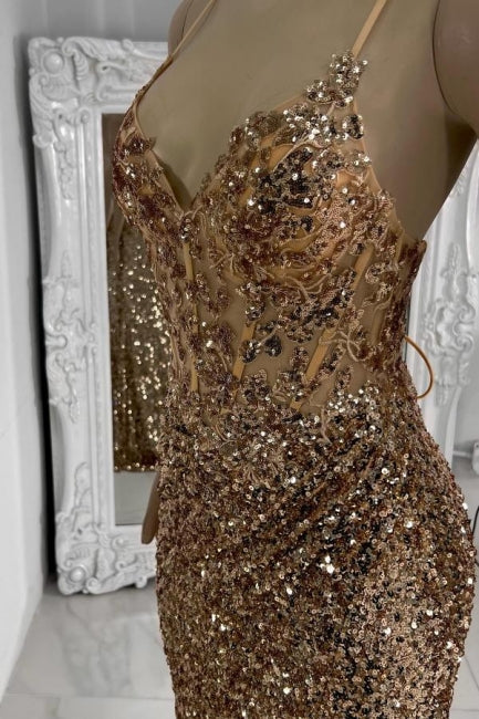 Superbe robe de bal sans manches en tulle à bretelles spaghetti et strass