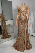 Superbe robe de bal sans manches en tulle à bretelles spaghetti et strass