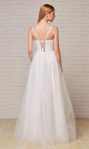 Robe en tulle pailleté à plis