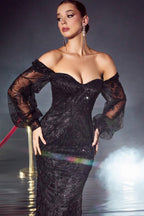 Long Fitted Formal Dress
