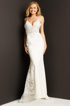 Robe de mariée longue et formelle