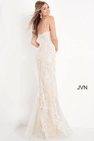 Robe de mariée longue et formelle Jovani en solde