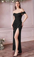 Robe corset en satin souple