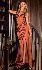 Sweetheart Basque Evening Dress