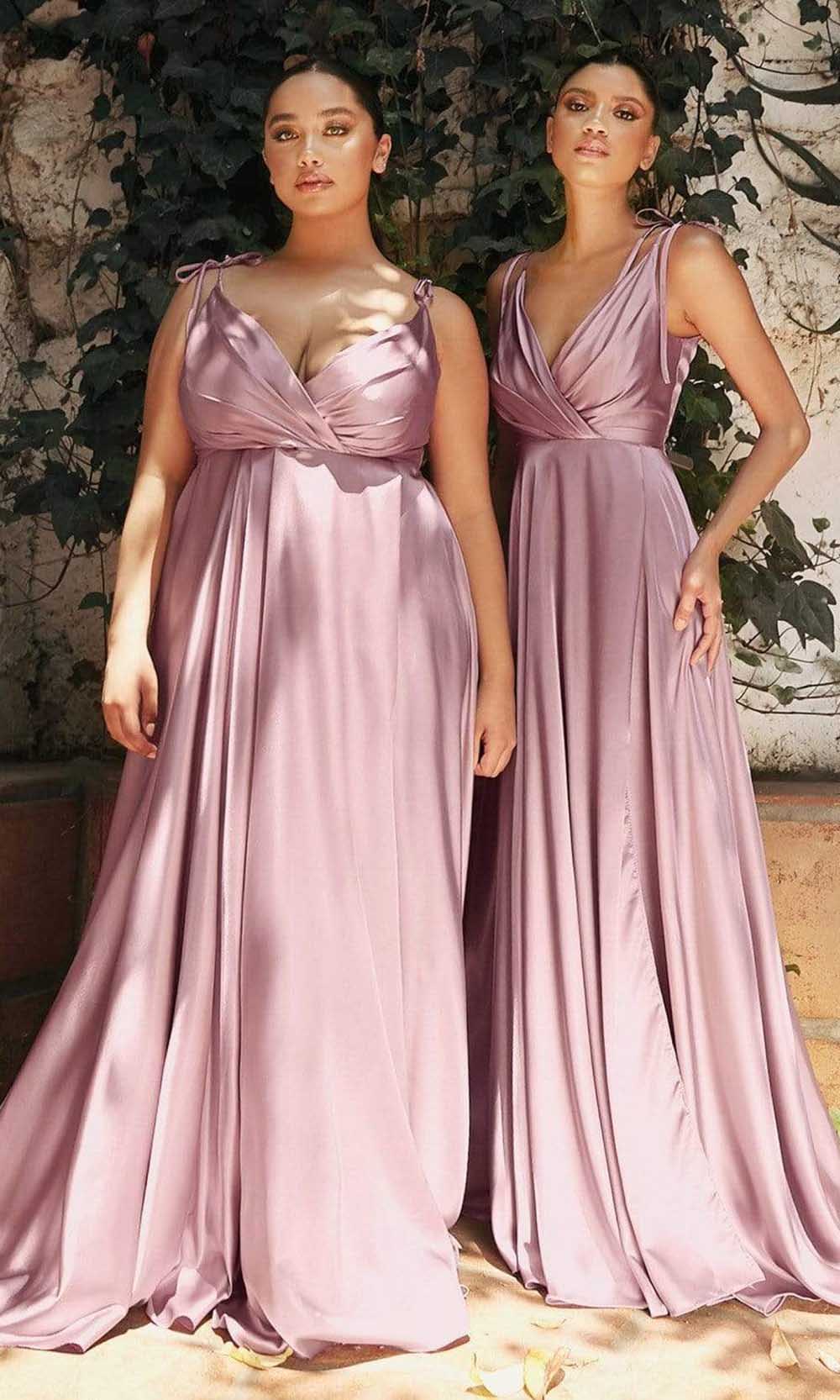 Robe trapèze fluide en satin