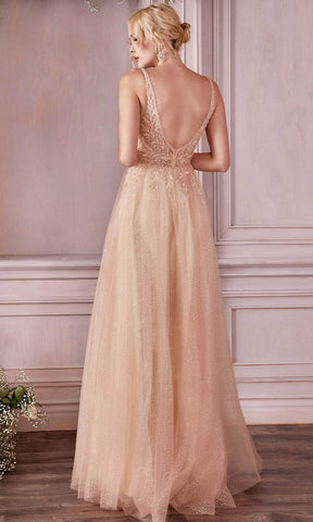 Layered Tulle A-Line Gown
