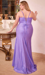 Sleeveless Embellished Prom Gown