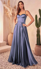 Sweetheart Corset Bustier Prom Gown