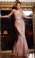 Embellished Mermaid Gown