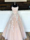 Robes de soirée de bal de fin d'année longues en dentelle et tulle, coupe trapèze
