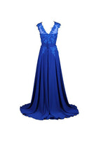 Vestido largo de dama de honor, vestido de gasa para baile de graduación, vestido de noche para fiesta de bienvenida BD022