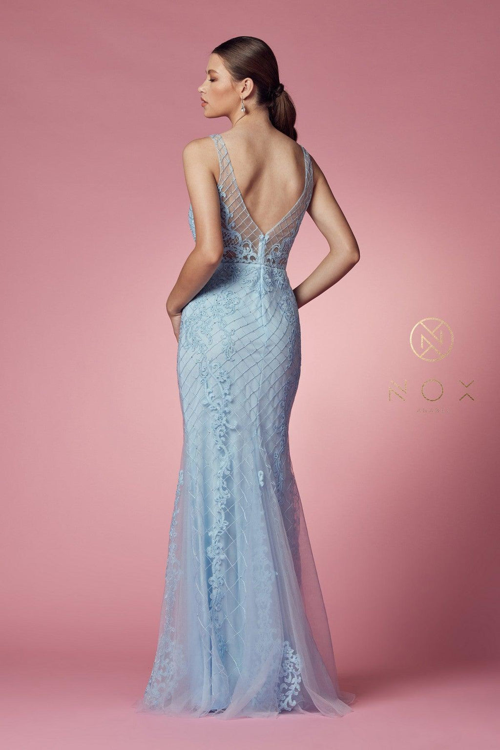 Long Formal Sleeveless Mermaid Prom Dress