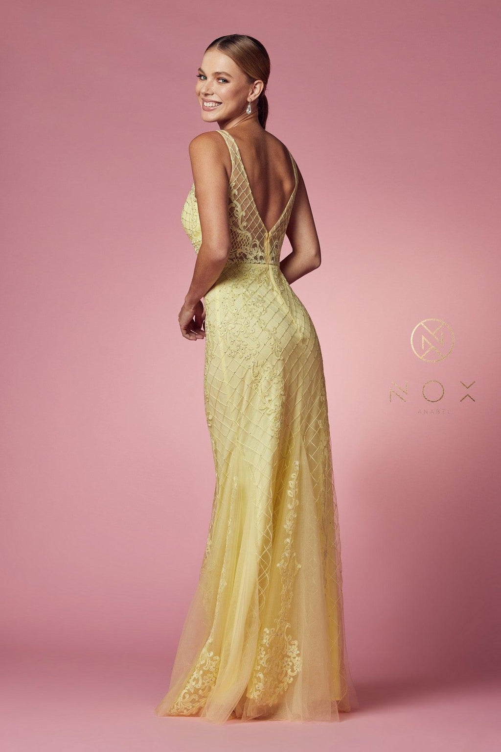 Long Formal Sleeveless Mermaid Prom Dress