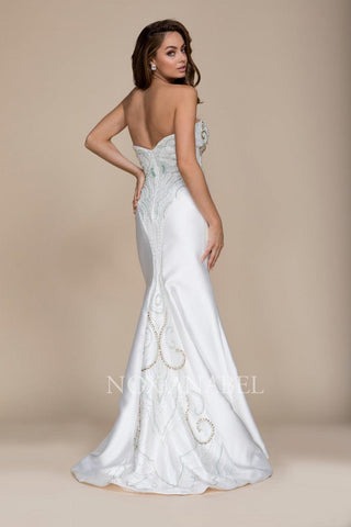 Robe de mariée longue et formelle