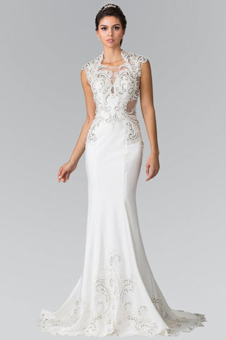 Robe de mariée longue et formelle