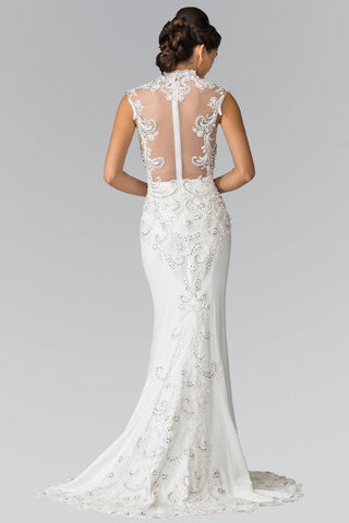 Robe de mariée longue et formelle