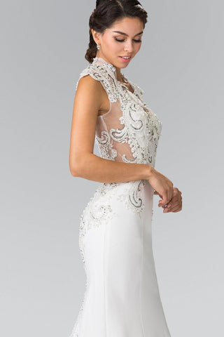 Robe de mariée longue et formelle