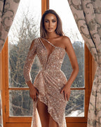 Robes de bal longues à paillettes | Robes de soirée