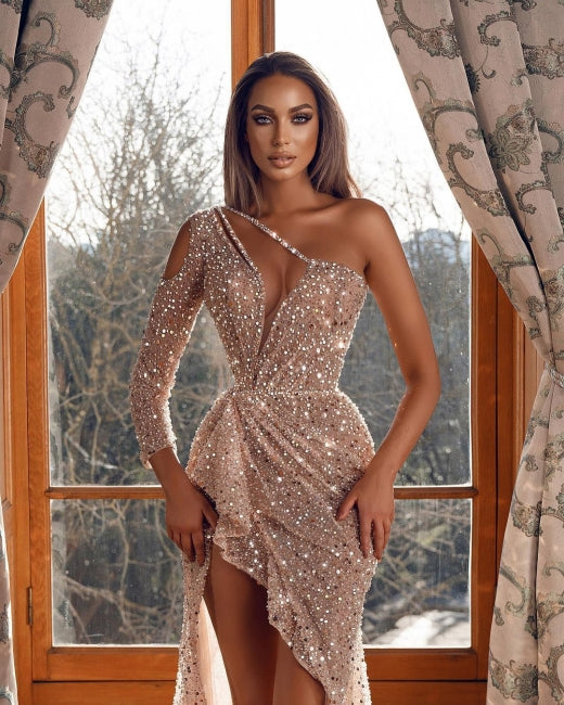 Robes de bal longues à paillettes | Robes de soirée