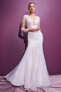 Robe de mariée sirène longue 