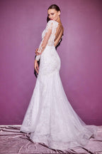 Robe de mariée sirène longue 