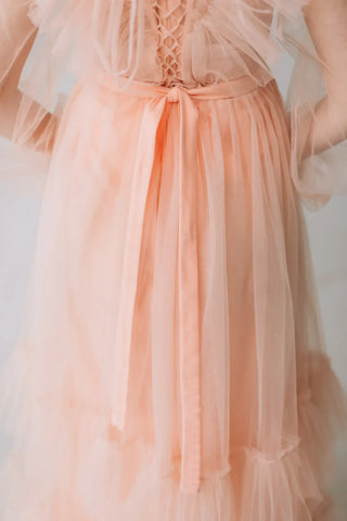 Vestidos de maternidad bohemios de manga larga