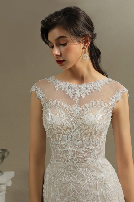 Robe de mariée sirène de luxe | Robes de mariée en dentelle