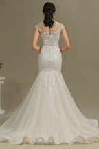 Robe de mariée sirène de luxe | Robes de mariée en dentelle
