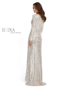 Prom Long Sleeve High Low Dress