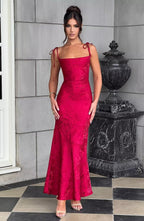 Vestido maxi Whitney, vestidos formales, vestido mini sirena