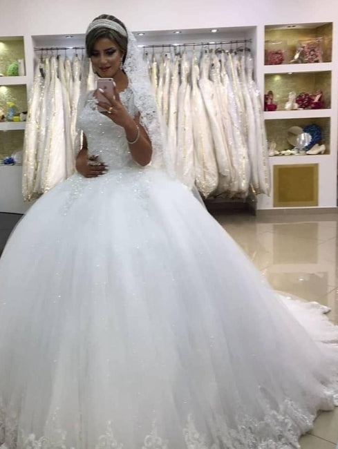 Robes de mariée modernes en dentelle | Robes de mariée de princesse