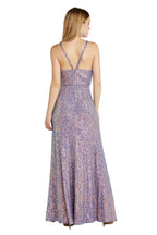 Vestido largo de gala ajustado