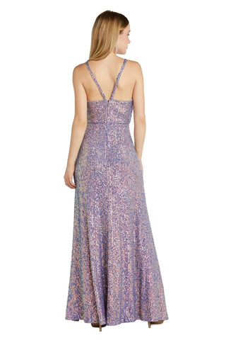 Vestido largo de gala ajustado