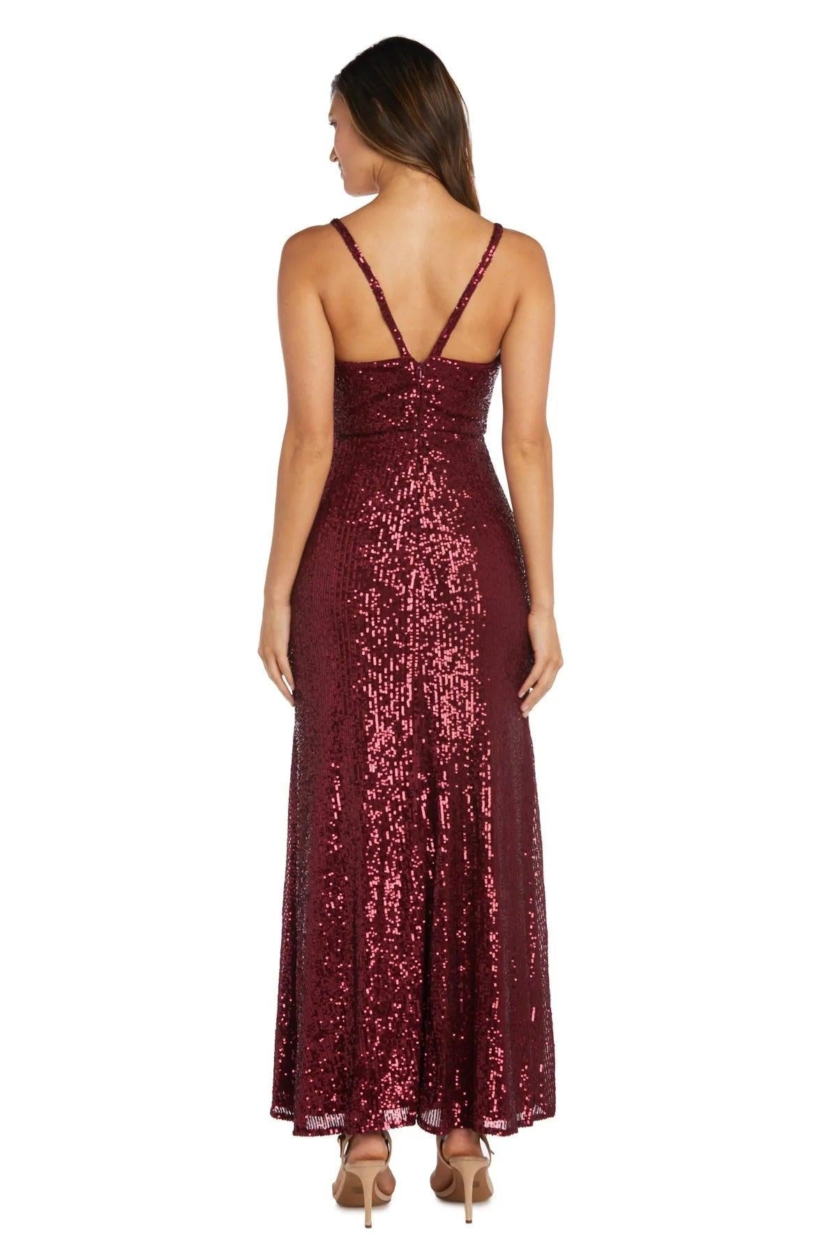 Long Fitted Formal Prom Gown