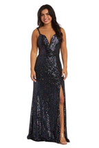 Vestido largo de gala ajustado