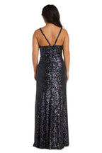 Vestido largo de gala ajustado