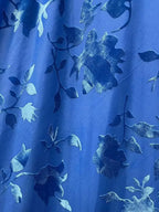 Naylea | Royal Blue Spaghetti Straps Satin Mermaid Long Prom Dress