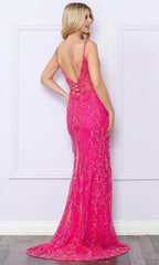 Vestido de fiesta de lentejuelas