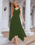 Vestidos de chifón de talla grande para la madre de la novia con chaqueta, vestidos formales para boda SY28073 