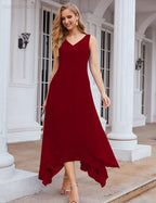 Vestidos de chifón de talla grande para la madre de la novia con chaqueta, vestidos formales para boda SY28073 