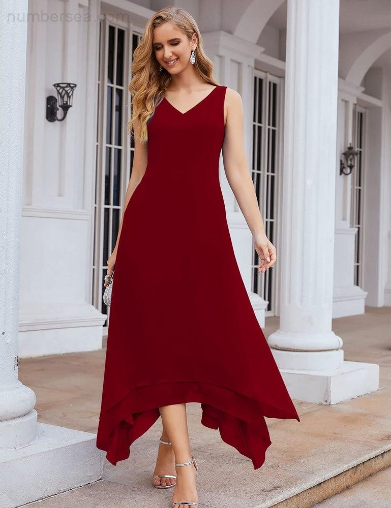 Vestidos de chifón de talla grande para la madre de la novia con chaqueta, vestidos formales para boda SY28073 