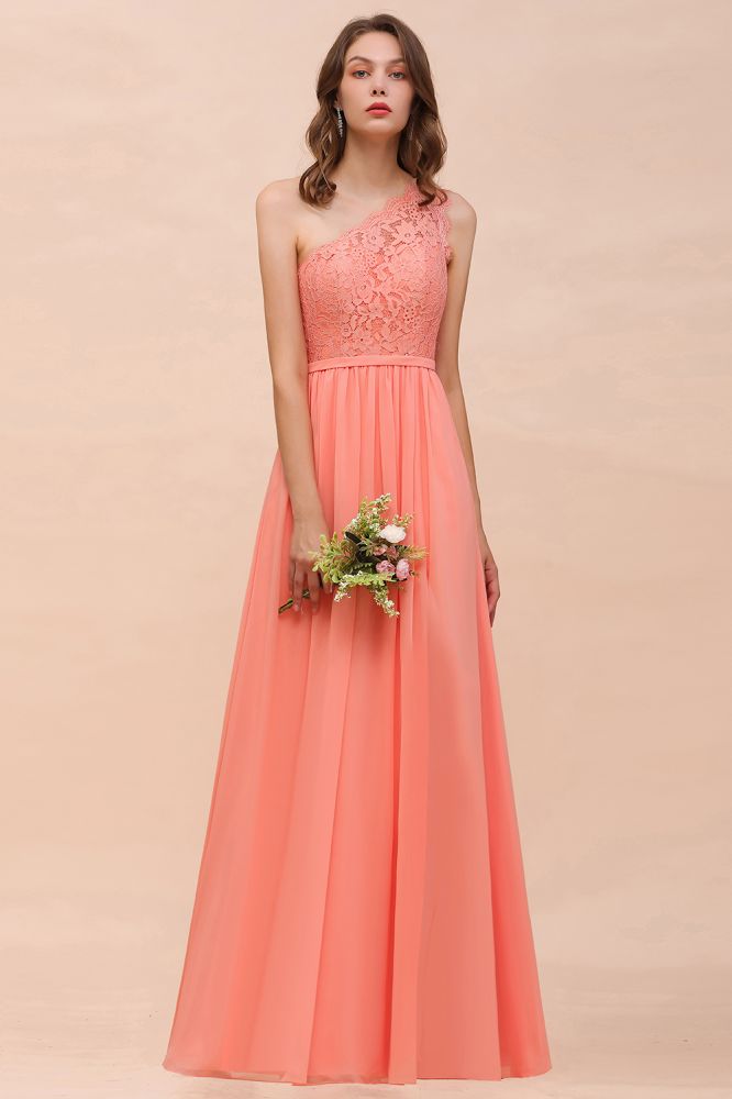 Robe de demoiselle d'honneur asymétrique à fleurs, fendue sur le côté, avec poche. Robe de cérémonie formelle pour invitée à un mariage.