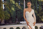 One Shoulder Long Formal Wedding Dress