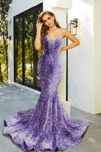 Strapless Long Prom Dress