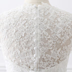 Vestido de novia de tul con escote en V estilo princesa, recién llegado, con encaje