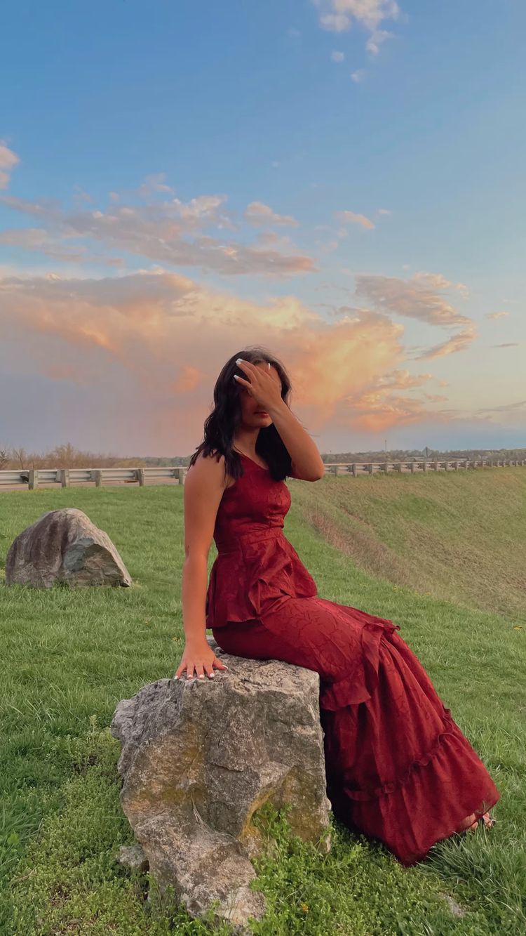 Robe de bal vintage romantique asymétrique, superbe robe de soirée Y1105