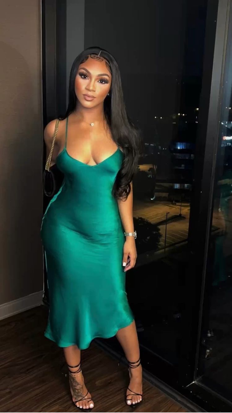 Vestido de noche de seda con tirantes finos para el 18 cumpleaños, vestido de noche sexy Y639
