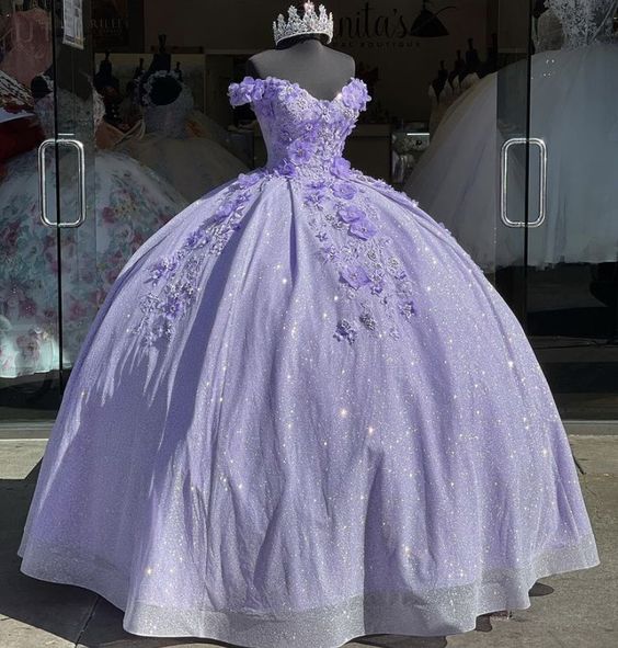 Robe de bal longue pour Sweet 16 (S25146)