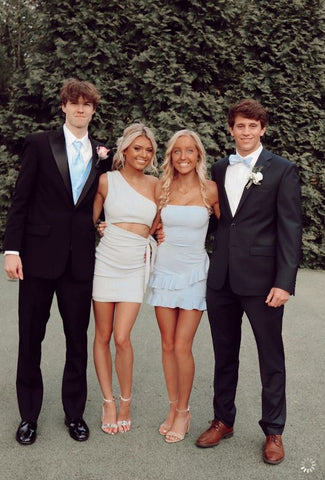 Lindo vestido para la fiesta de bienvenida, vestido de fiesta de regreso a clases Y678